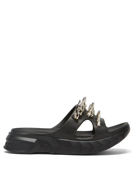 givenchy spike slides|givenchy slides price.